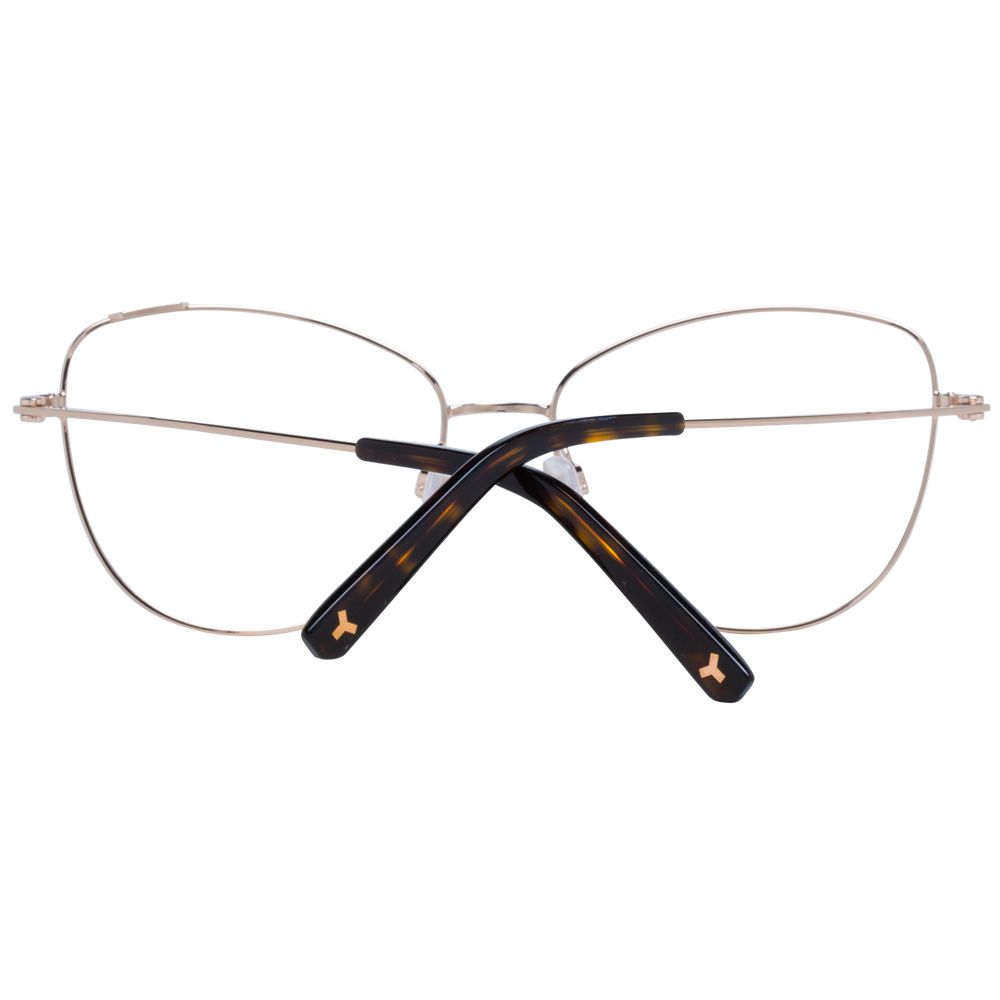 Gafas (montura) de metal negro y plástico Bally