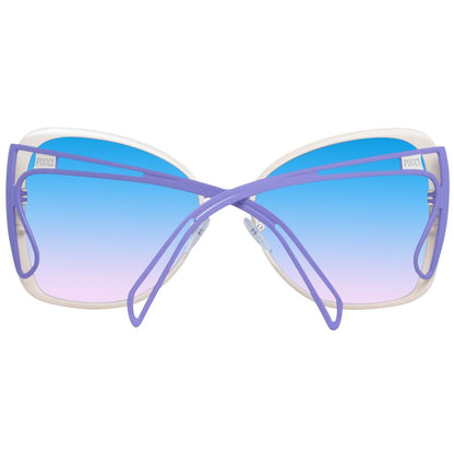 Gafas de sol Emilio Pucci de metal beige