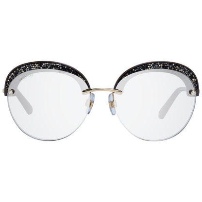 Gafas de sol Swarovski de metal dorado y plástico