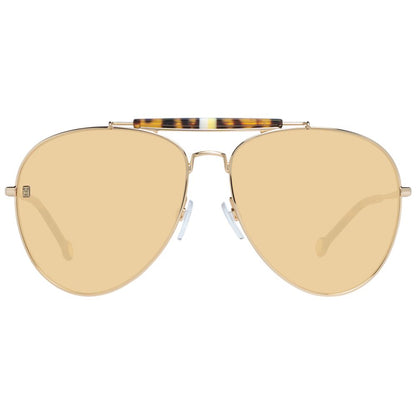 Gafas de sol de metal dorado de Tommy Hilfiger