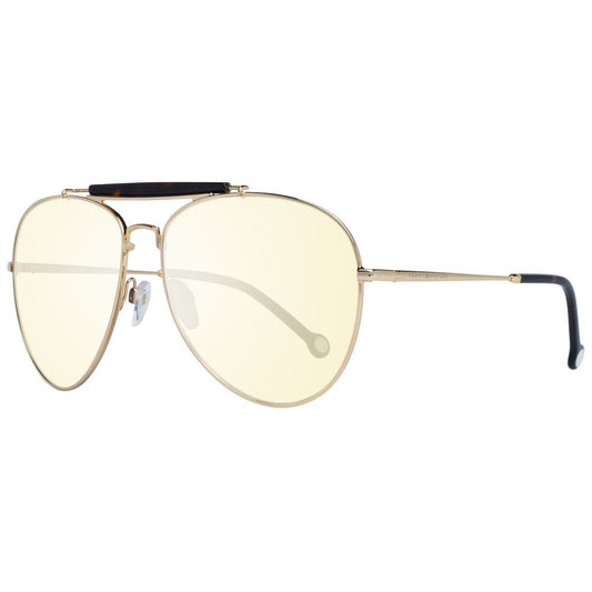 Gafas de sol de metal dorado Tommy Hilfiger
