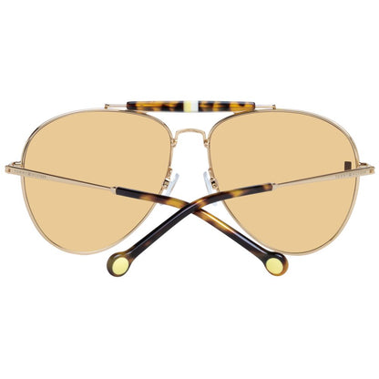 Gafas de sol de metal dorado de Tommy Hilfiger