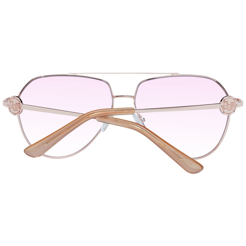 Lunettes de soleil métalliques Guess Rose Gold