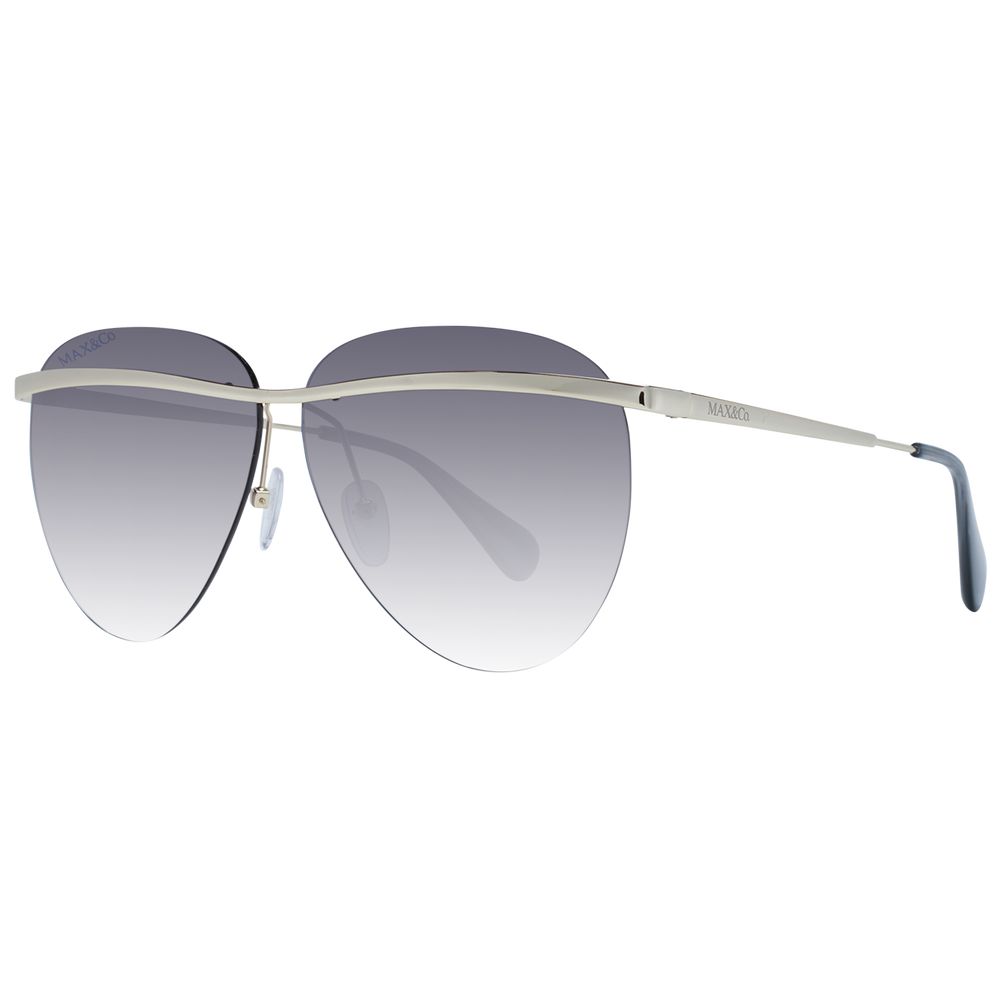 Gafas de sol de metal doradas Max & Co.