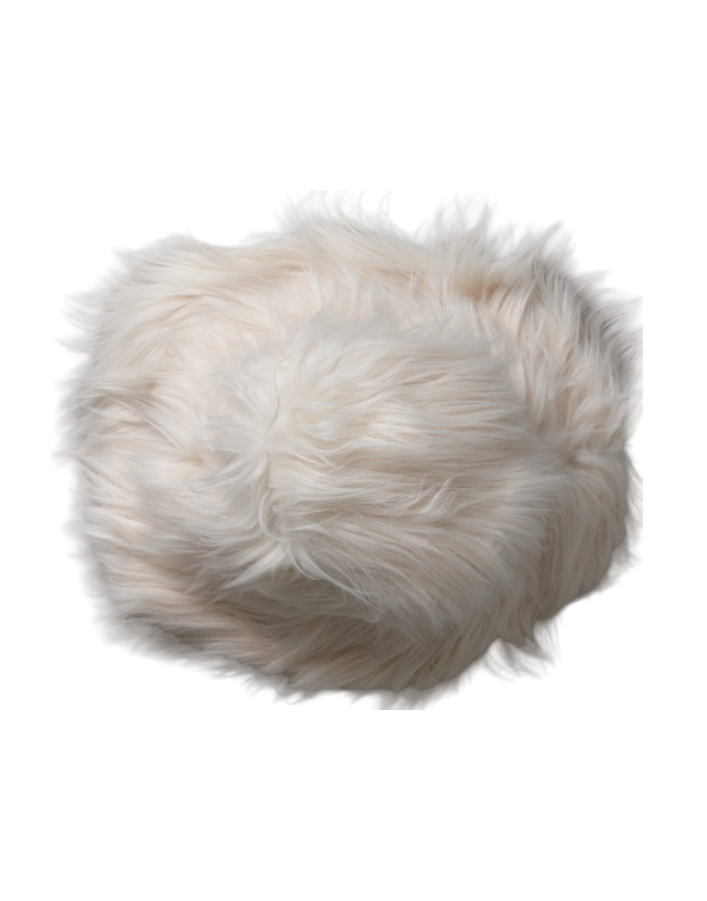 Sombrero de Cubo para Mujer Dolce & Gabbana de Piel Sintética Acrílica Color Blanco Roto