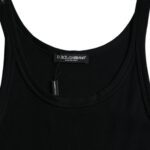 Camiseta sin mangas negra de Dolce & Gabbana para hombre