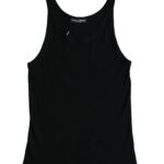 Camiseta sin mangas negra de Dolce & Gabbana para hombre