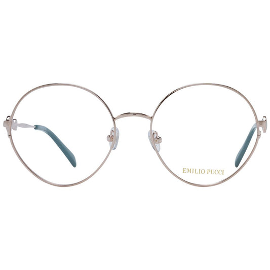 Gafas Emilio Pucci de metal oro rosa (montura)