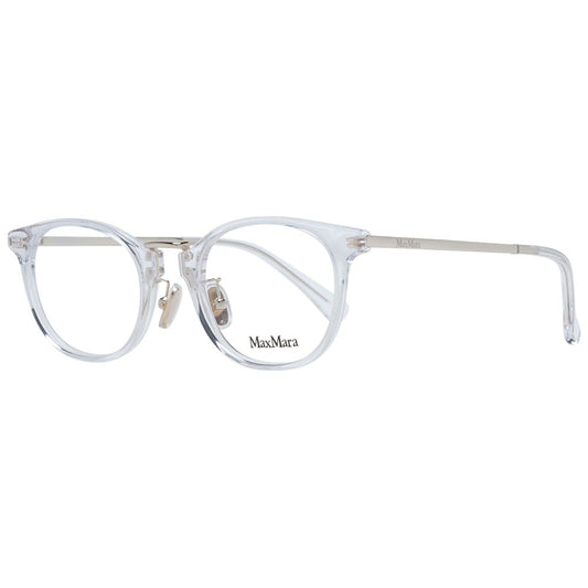 Gafas (monturas) de plástico blanco Max Mara
