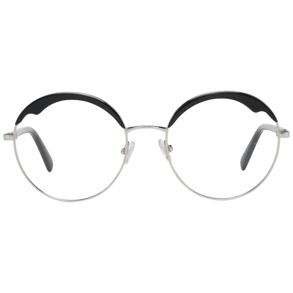 Gafas (montura) de metal y plástico negras Emilio Pucci