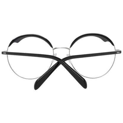 Gafas (montura) de metal y plástico negras Emilio Pucci
