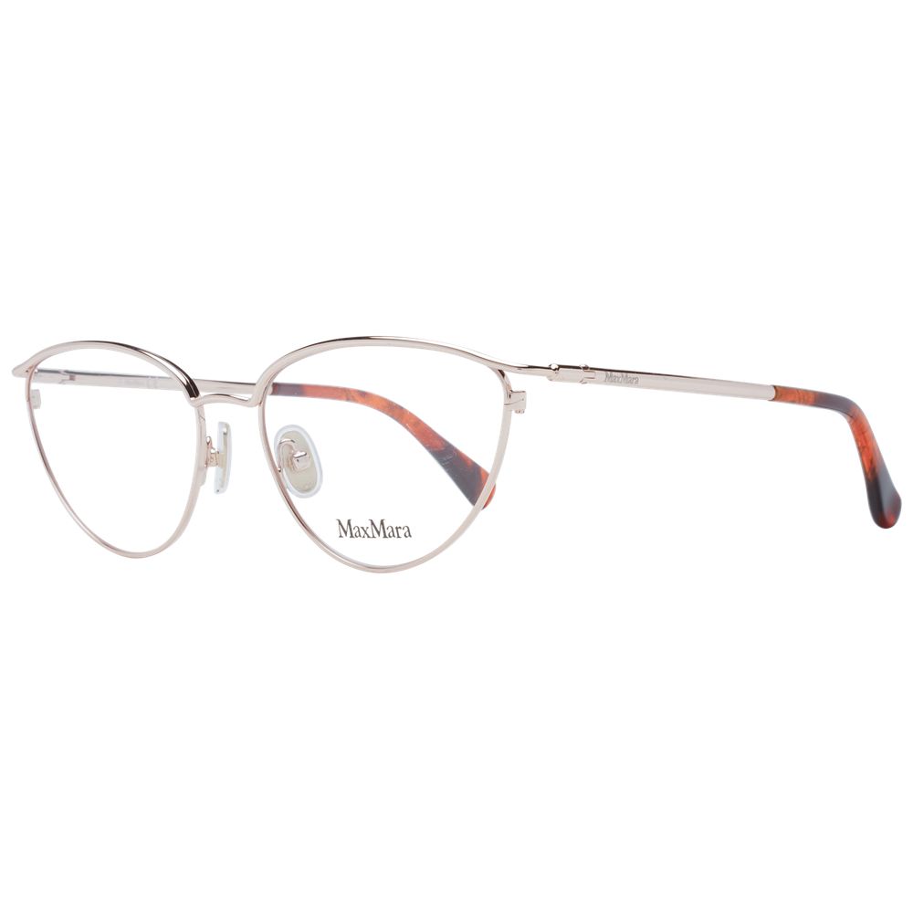 Gafas Max Mara de metal oro rosa (montura)