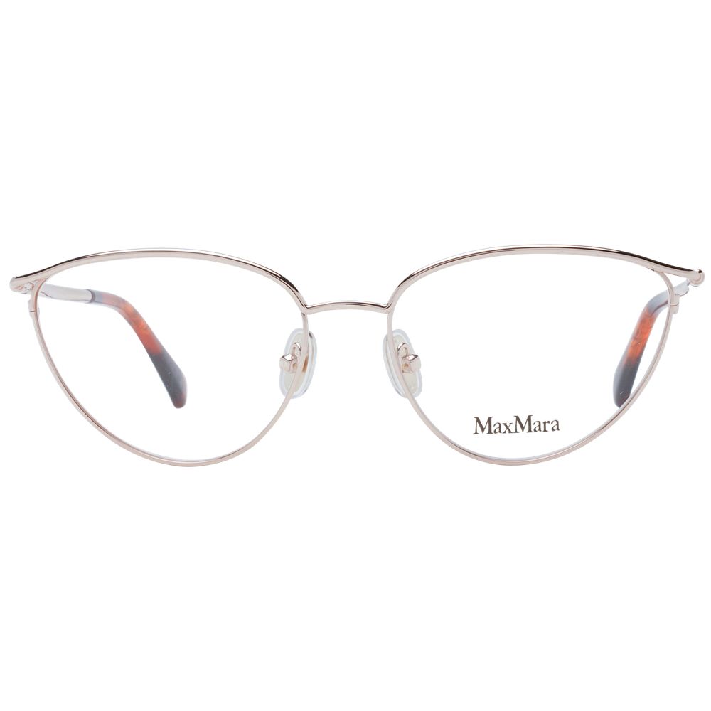 Gafas Max Mara de metal oro rosa (montura)