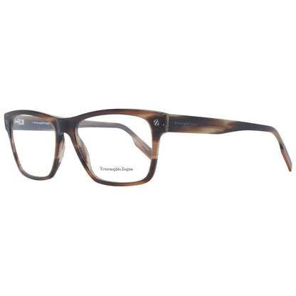 Gafas de plástico marrón Ermenegildo Zegna (monturas)