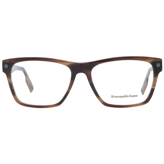 Gafas de plástico marrón Ermenegildo Zegna (monturas)