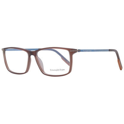 Gafas de plástico marrones Ermenegildo Zegna (Montura)