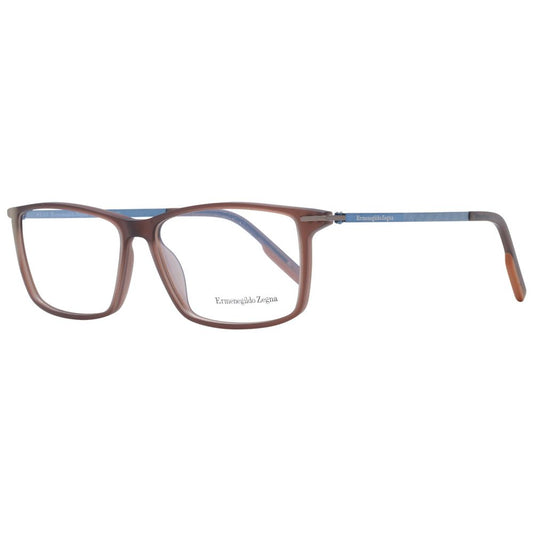 Gafas de plástico marrones Ermenegildo Zegna (Montura)