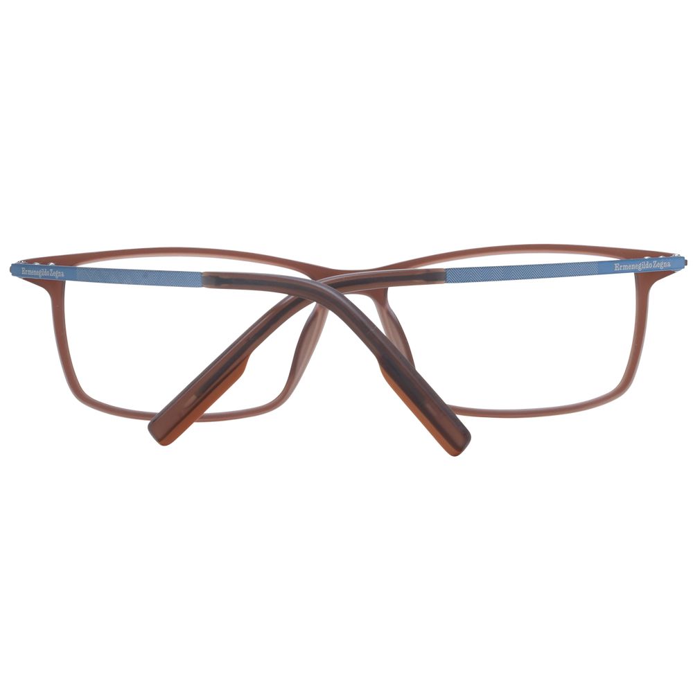 Gafas de plástico marrones Ermenegildo Zegna (Montura)