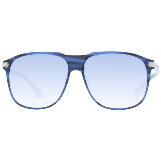Gafas de sol de plástico azul BMW
