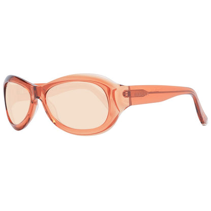 Gafas de sol de plástico marrón Bally