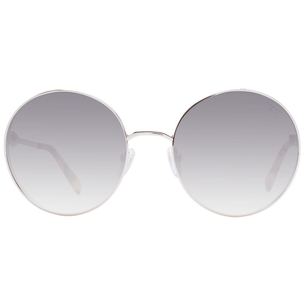 Gafas de sol Emilio Pucci de metal en oro rosa