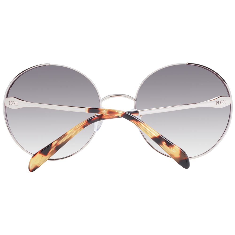Gafas de sol Emilio Pucci de metal en oro rosa