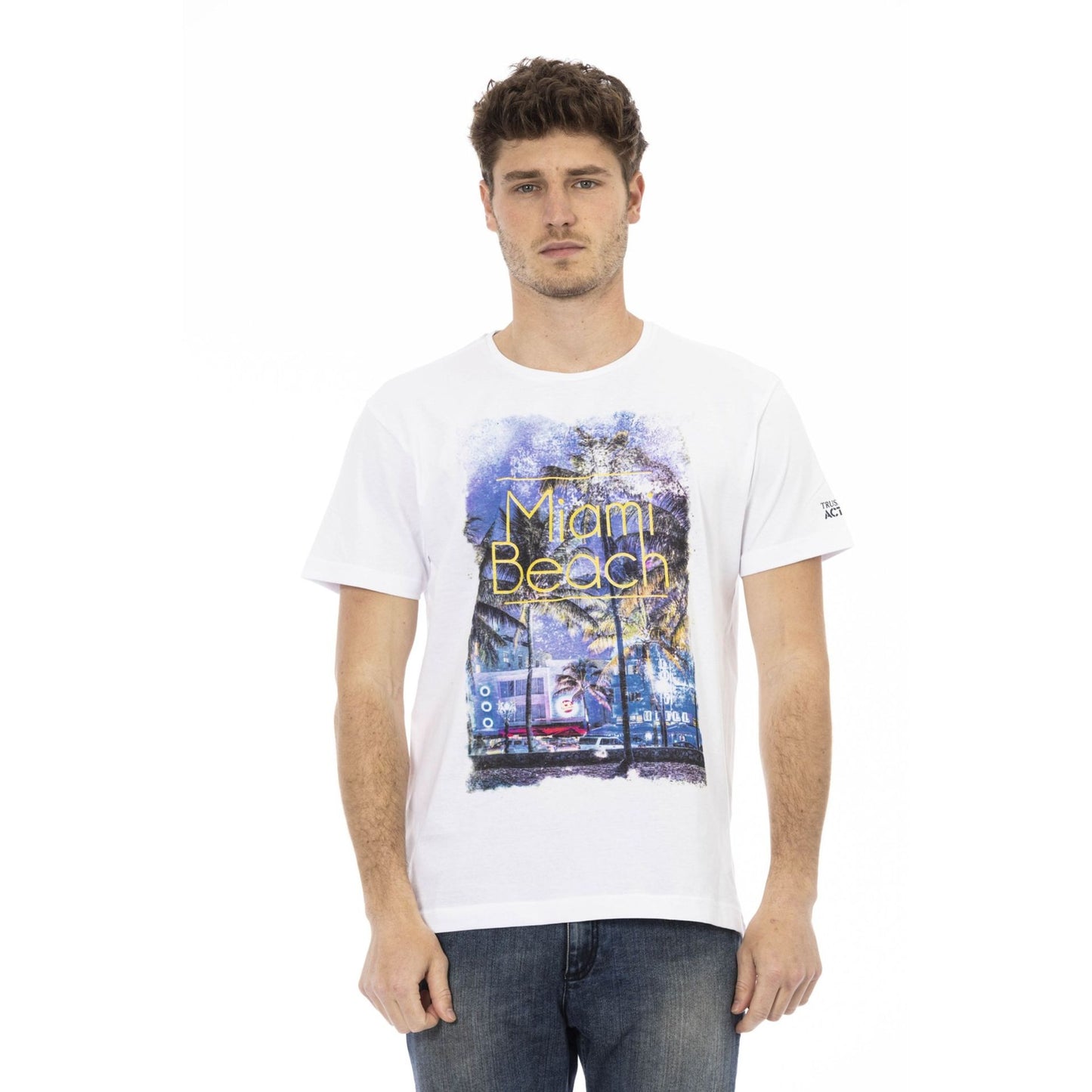 Men's Trussardi Action T-shirt 90% cotton