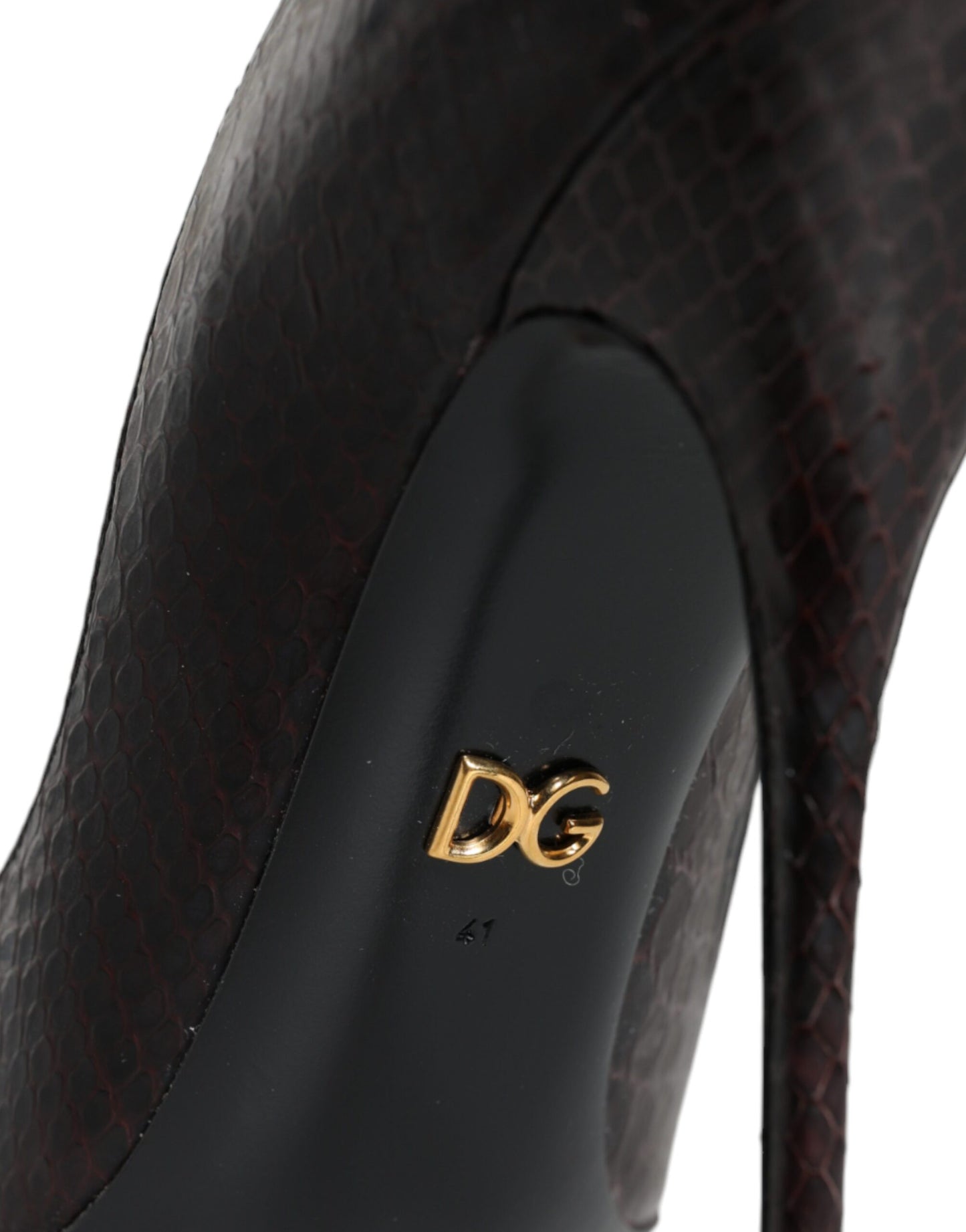 Zapatos de tacón Dolce & Gabbana de piel exótica multicolor