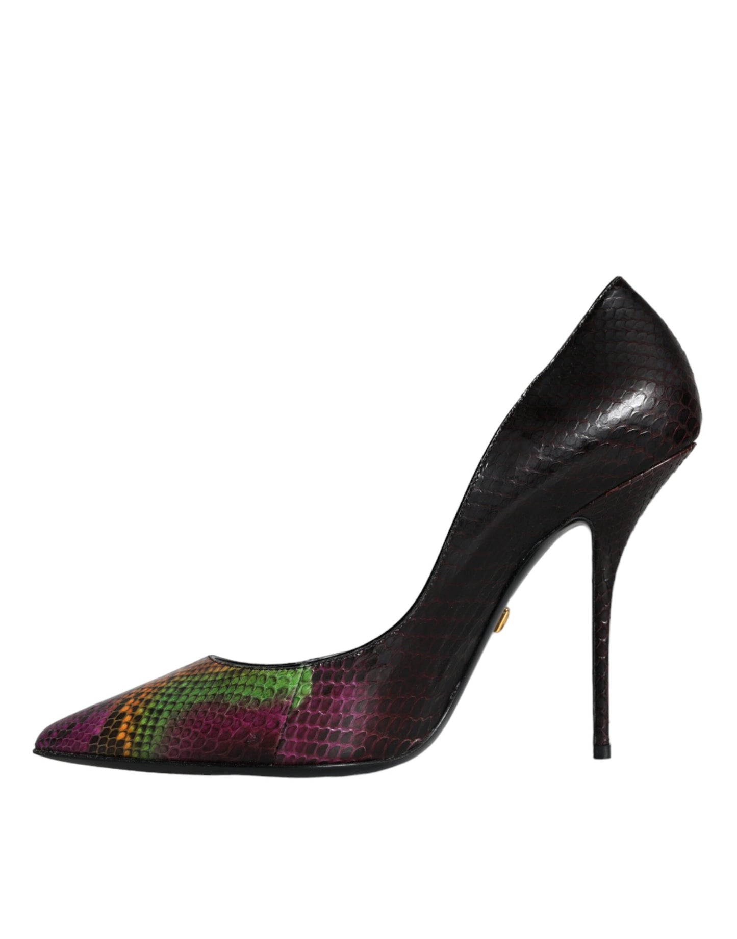 Zapatos de tacón Dolce & Gabbana de piel exótica multicolor