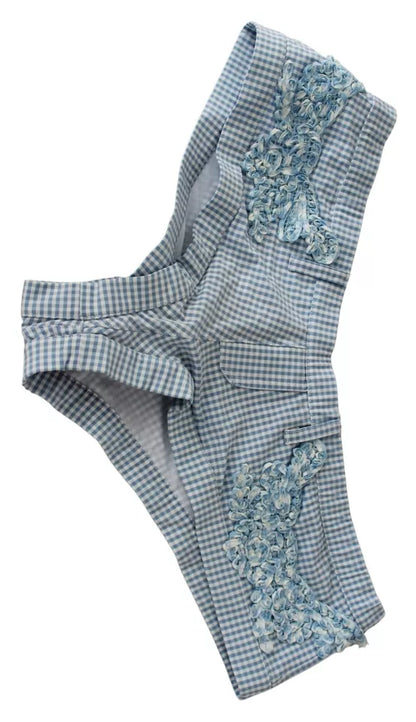 Ermanno Scervino Parte de Abajo de Traje de Baño Azul Shorts