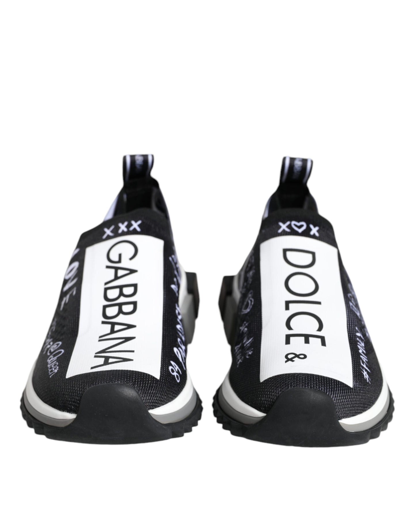 Zapatillas bajas Sorrento de Dolce & Gabbana en blanco y negro