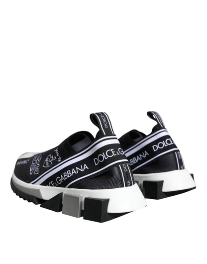 Zapatillas bajas Sorrento de Dolce & Gabbana en blanco y negro