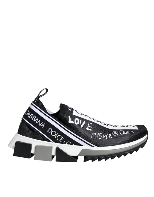 Zapatillas bajas Sorrento de Dolce & Gabbana en blanco y negro