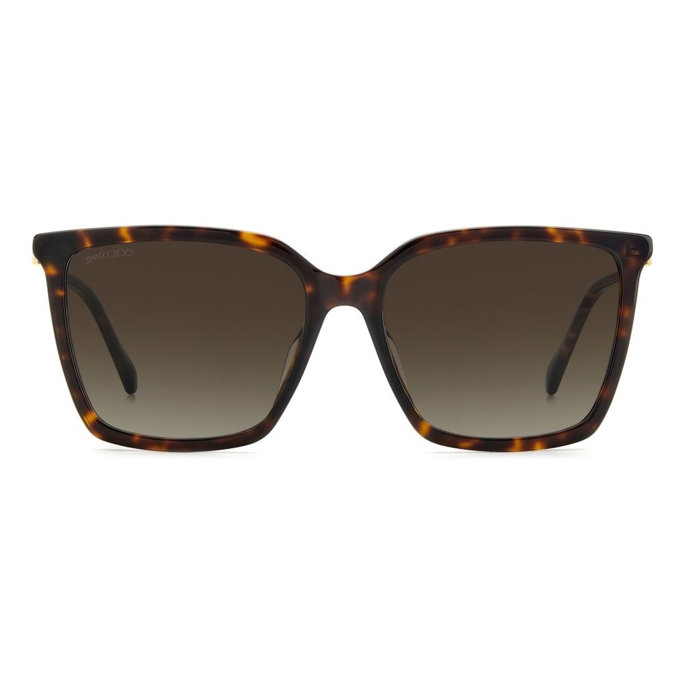 Gafas de sol Jimmy Choo de metal dorado