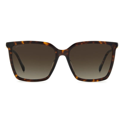 Gafas de sol Jimmy Choo de metal dorado
