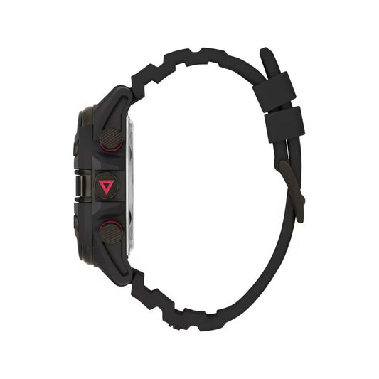 Reloj deportivo Guess de resina negra