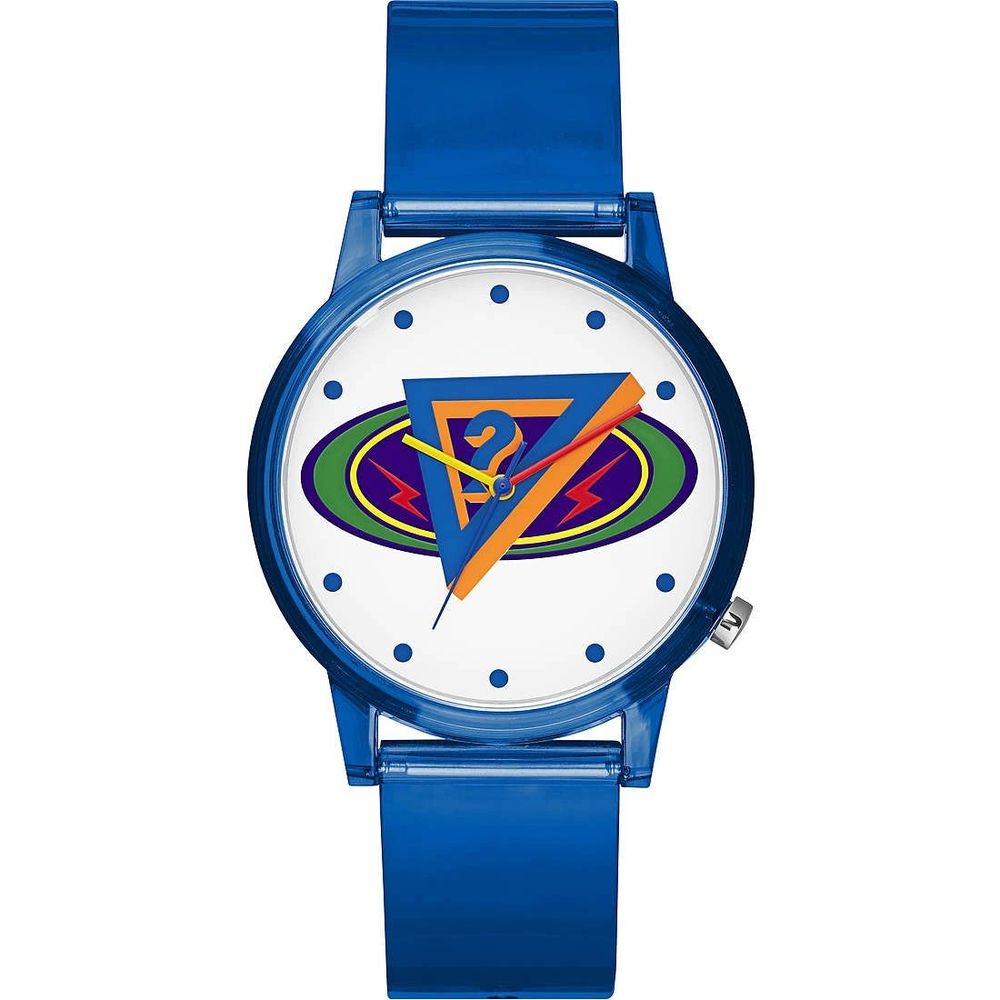 Reloj de vestir Guess de resina azul