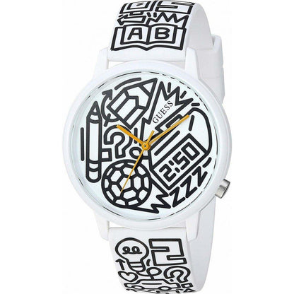 Guess Reloj de vestir de resina multicolor