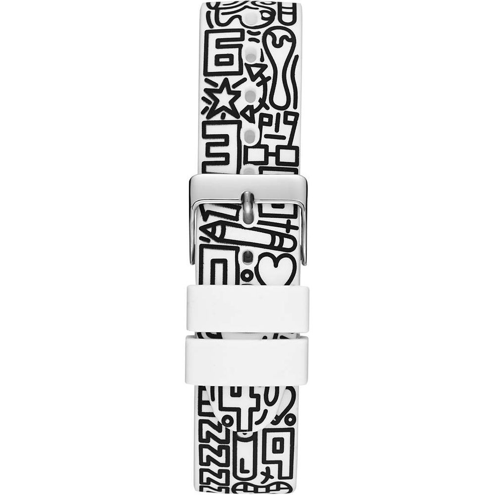 Guess Reloj de vestir de resina multicolor