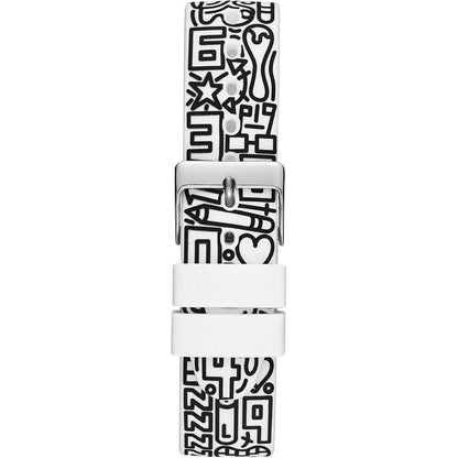 Guess Reloj de vestir de resina multicolor