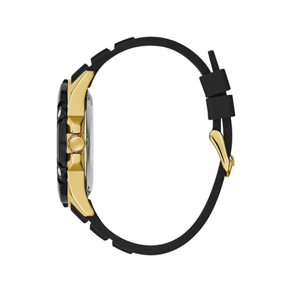 Reloj Guess de resina negra para vestir