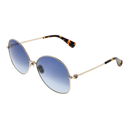 Gafas de sol Max Mara de metal dorado