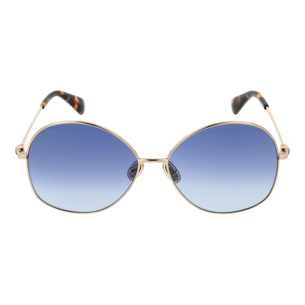 Gafas de sol Max Mara de metal dorado
