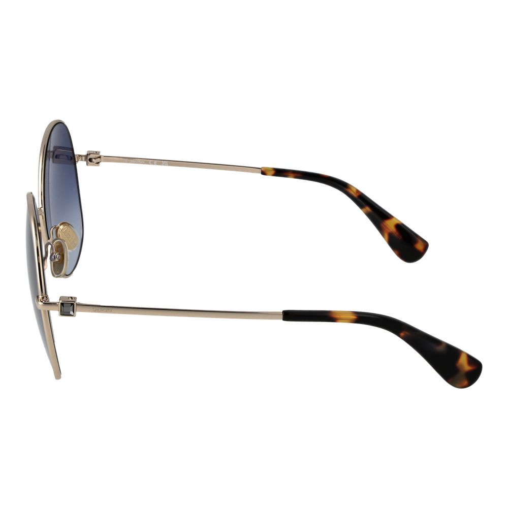 Gafas de sol Max Mara de metal dorado