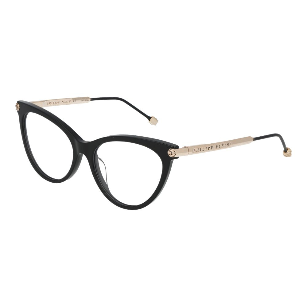 Gafas (Montura) Philipp Plein Negras de Acetato de Celulosa