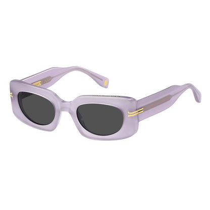 Gafas de sol de plástico morado de Marc Jacobs