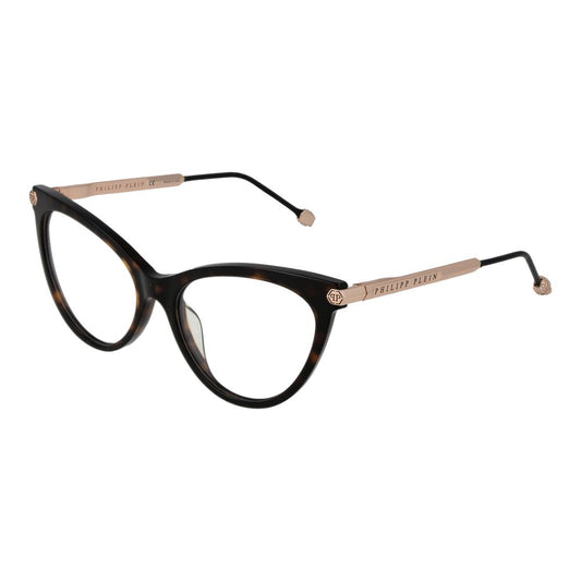 Gafas Philipp Plein de acetato de celulosa marrón (montura)