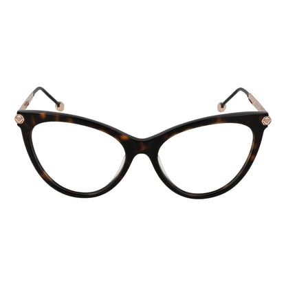 Gafas Philipp Plein de acetato de celulosa marrón (montura)