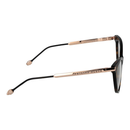 Gafas Philipp Plein de acetato de celulosa marrón (montura)