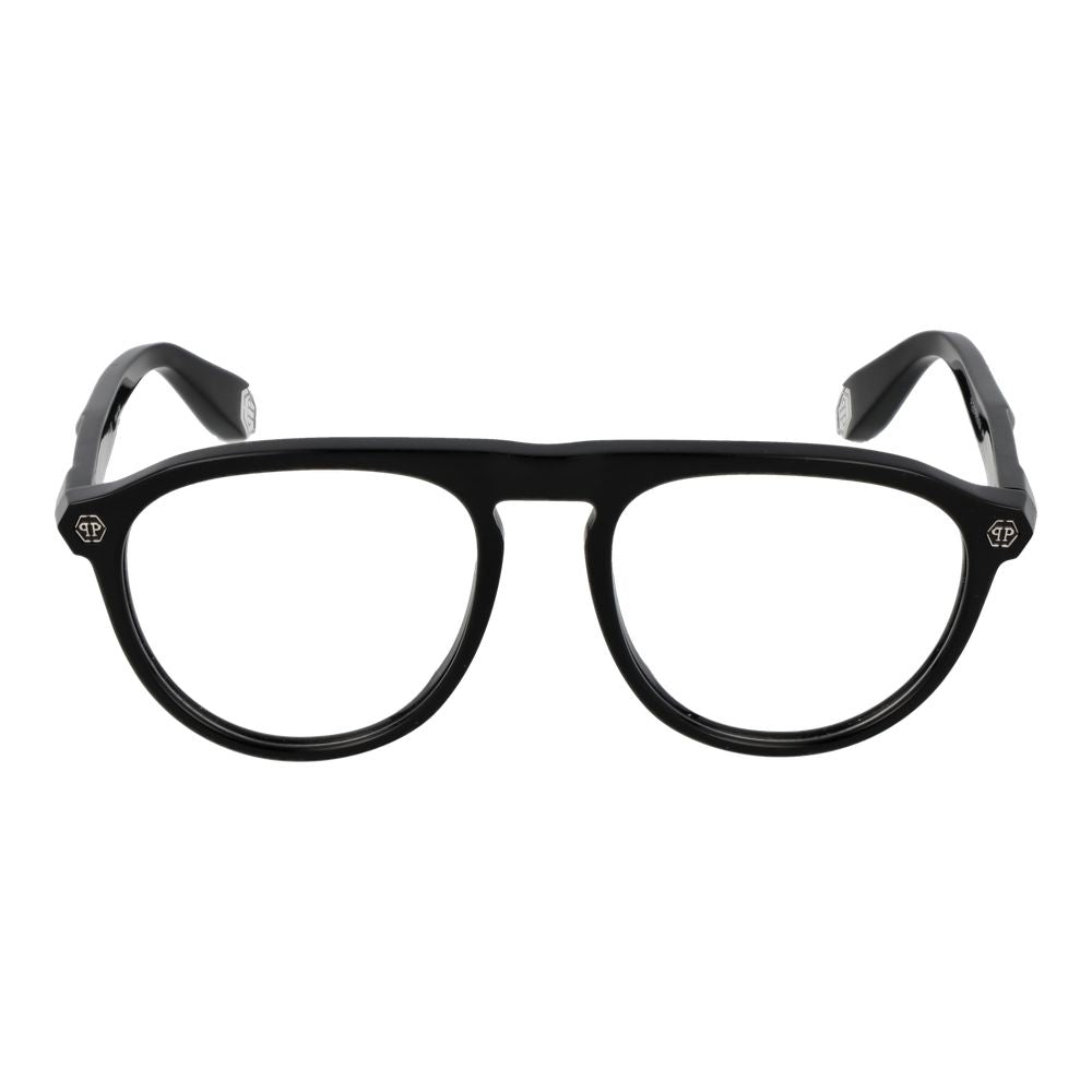 Gafas (Montura) Philipp Plein Negras de Acetato de Celulosa